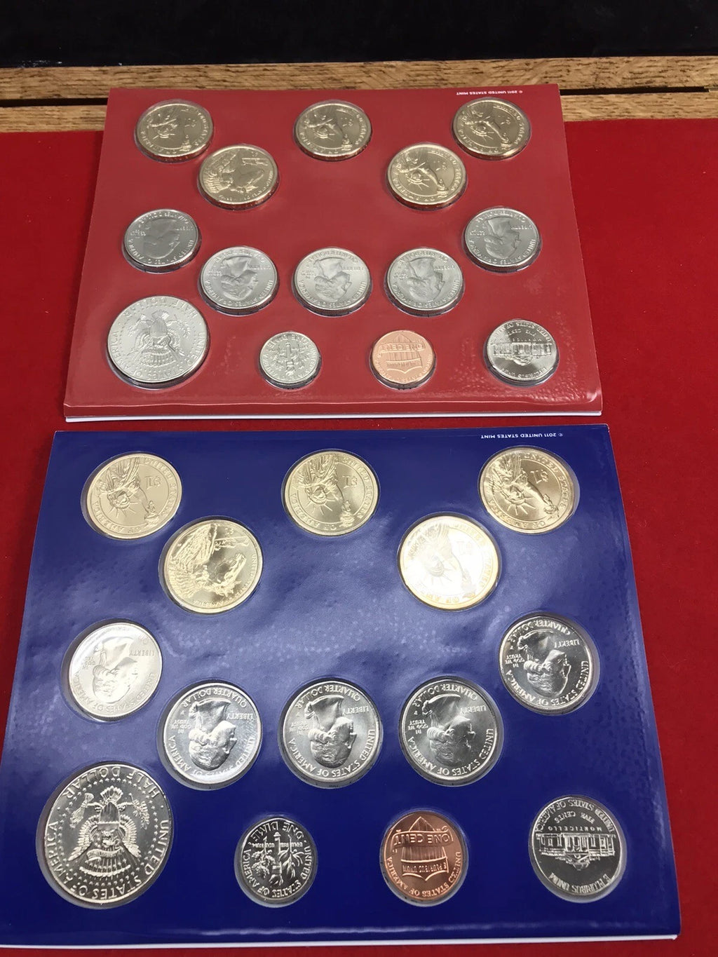 2012 P&D US Mint Uncirculated Set 28 Coins with OGP & COA