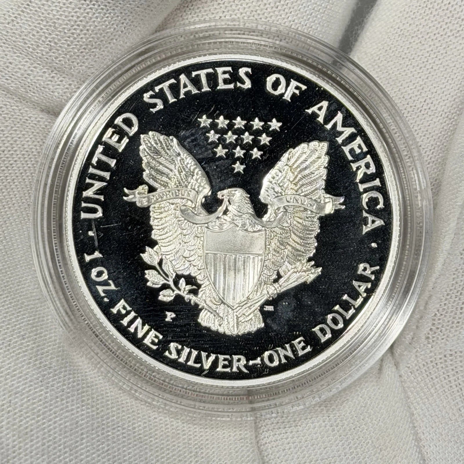 1997-P American Silver Eagle 1 oz Proof Silver Dollar OGP & COA