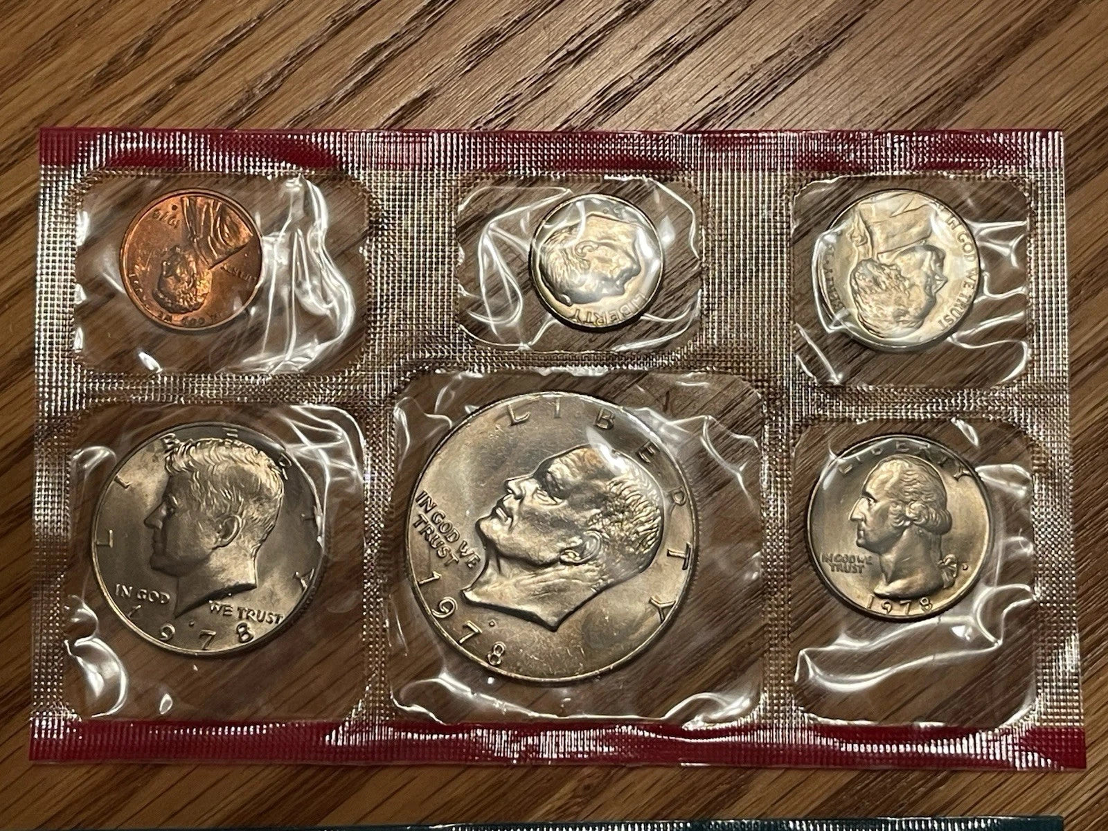 1978 P&D US Mint Uncirculated Set 12 Coins with OGP