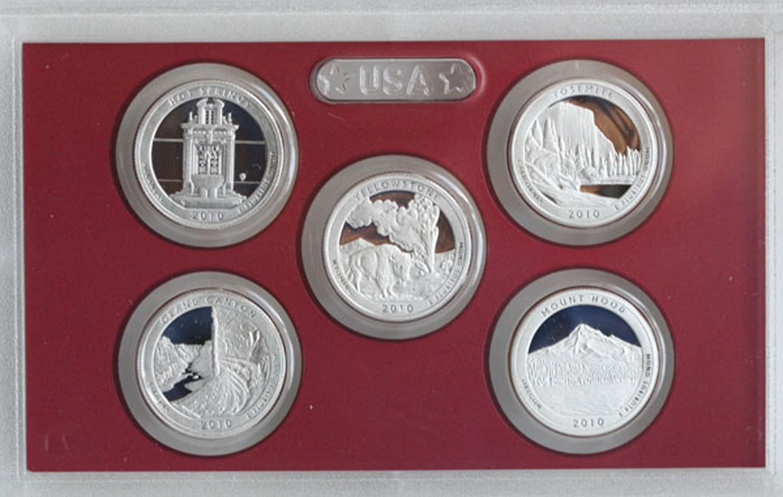 2010-S US Mint Silver Proof Set 14 Coins w/ Box & COA