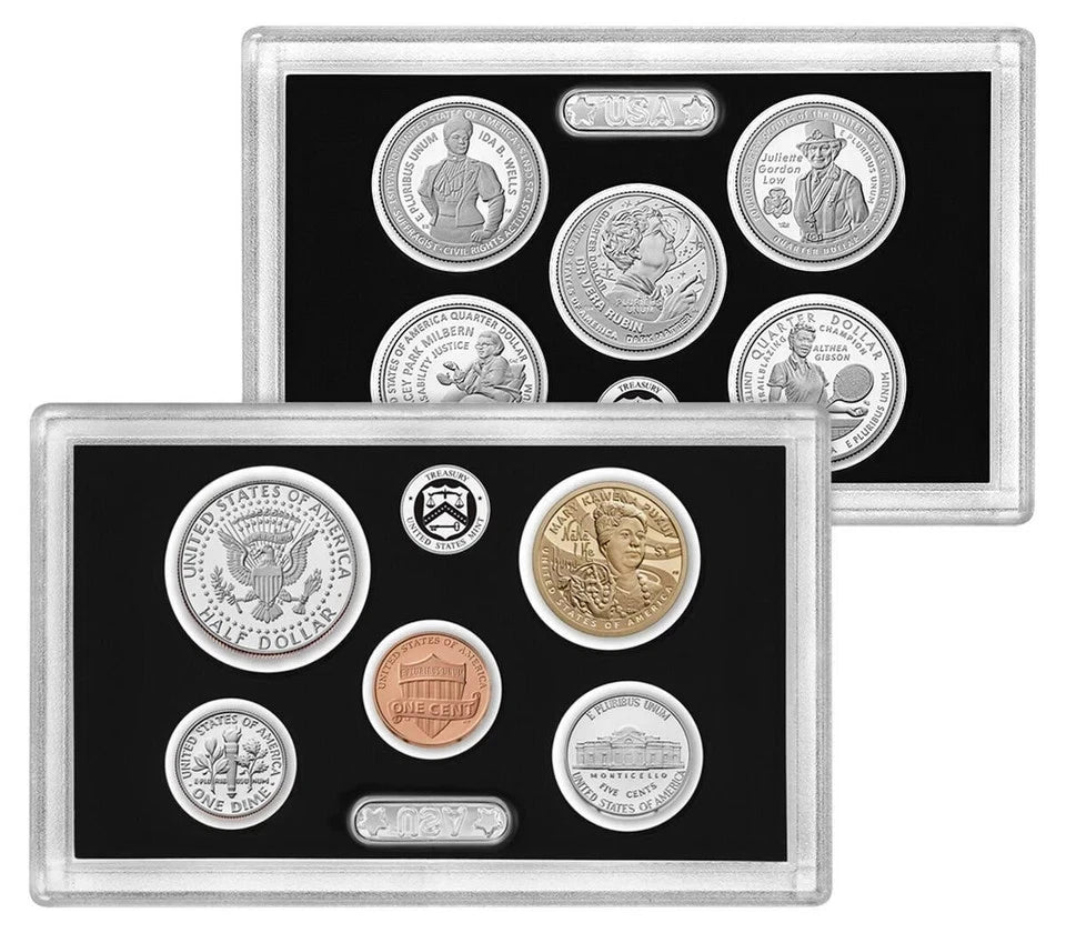 2025-S US Mint Silver Proof Set 10 Coins w/ Box & COA