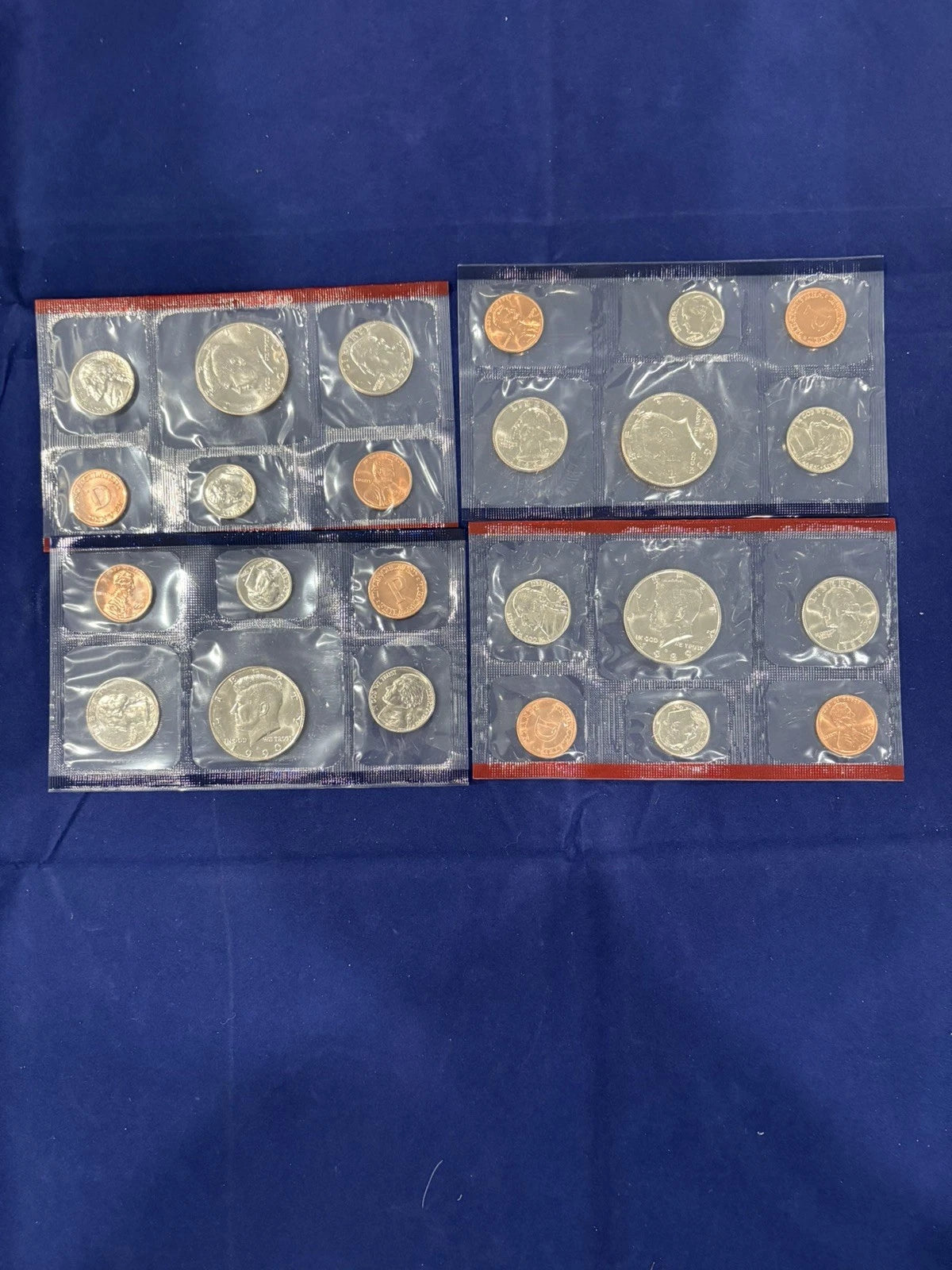 1989 P&D US Mint Uncirculated Set Philadelphia & Denver