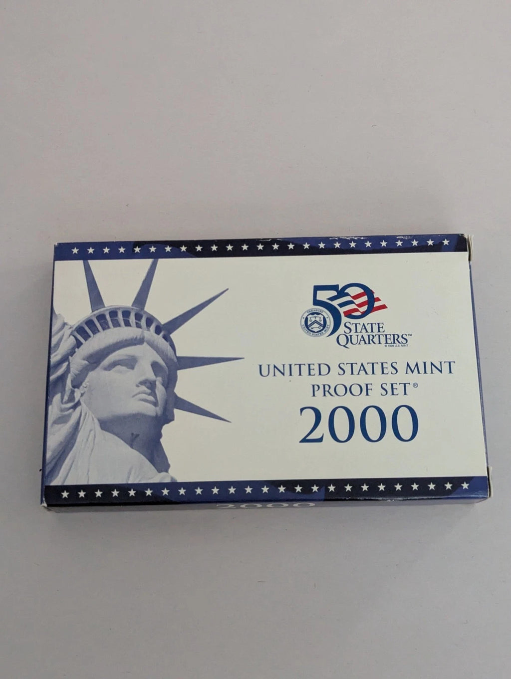 2000-S US Mint Proof Set 10 Coins w/ Box & COA