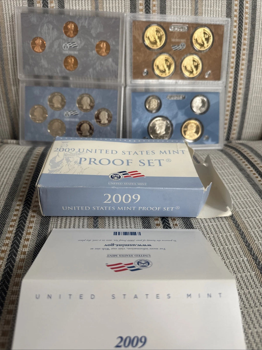 2009-S US Mint Proof Set 18 Coins Lincoln Bicentennial & DC/Territories