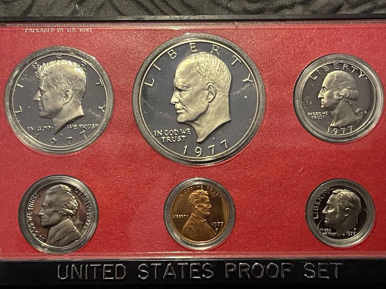 1977-S US Mint Proof Set 6 Coins with OGP