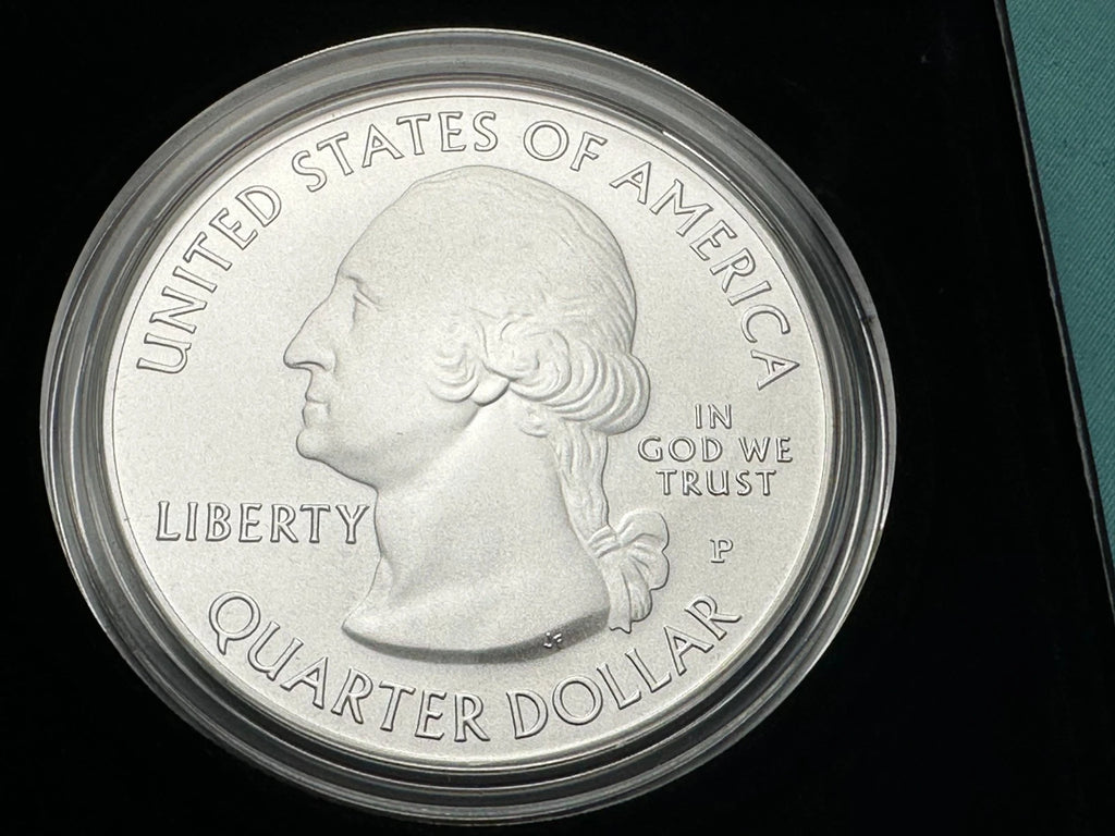 2018-P 5 oz .999 Fine Silver ATB Burnished Coin Cumberland Island National