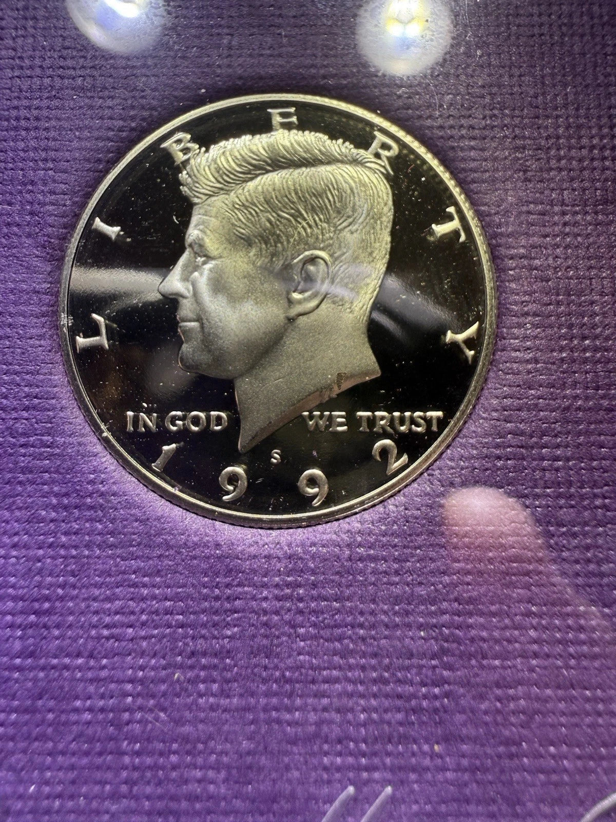 1992-S US Mint Proof Set 5 Coins with OGP & COA