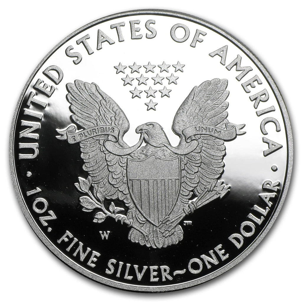 2011-W American Silver Eagle 1 oz Proof Silver Dollar Box & COA