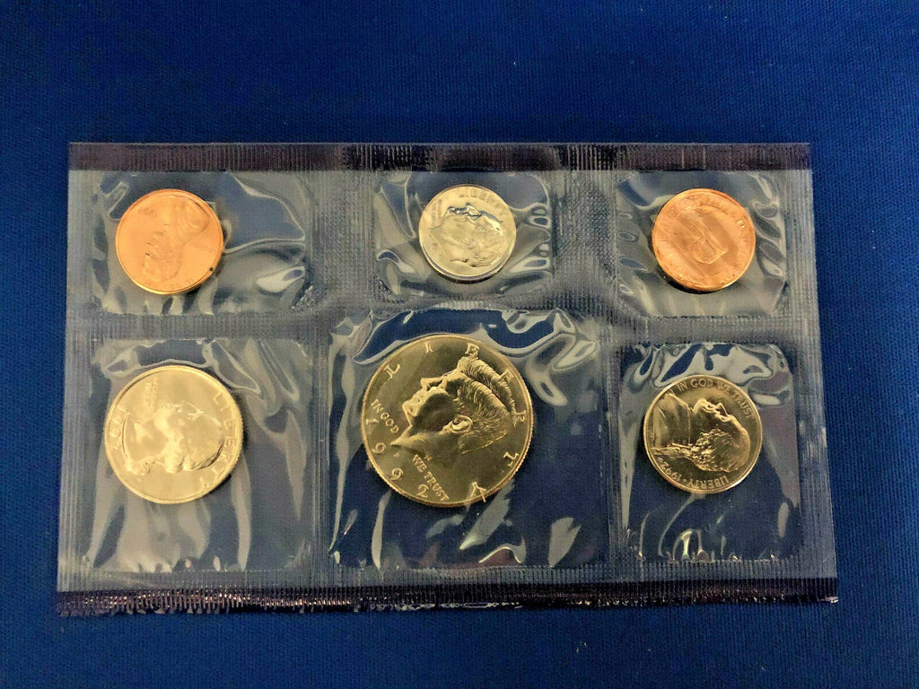 1992 P&D US Mint Uncirculated Set Philadelphia & Denver