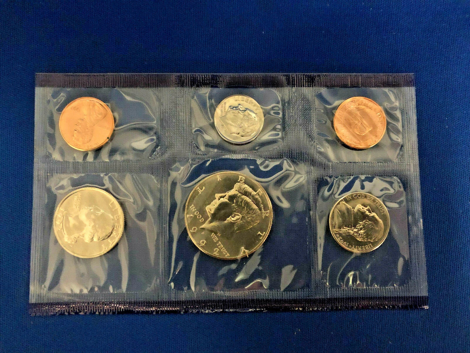 1992 P&D US Mint Uncirculated Set Philadelphia & Denver