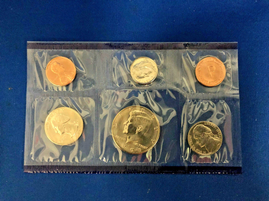 1993 P&D US Mint Uncirculated Set Philadelphia & Denver