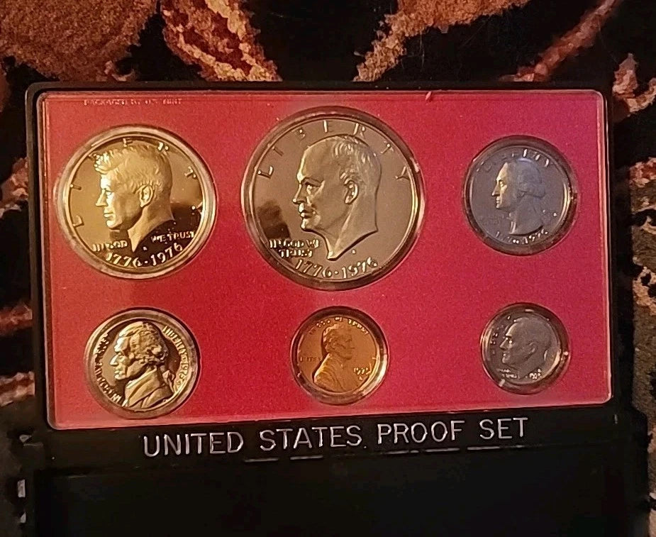 1975-S US Mint Proof Set 6 Coins with OGP