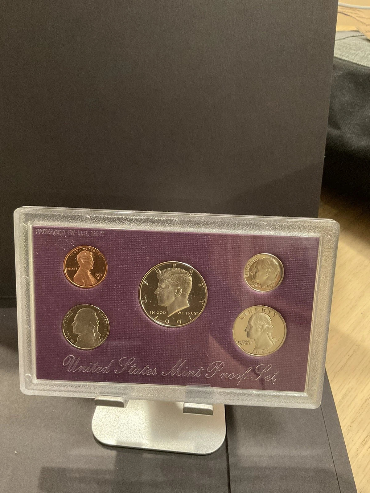 1991-S US Mint Proof Set 5 Coins with OGP