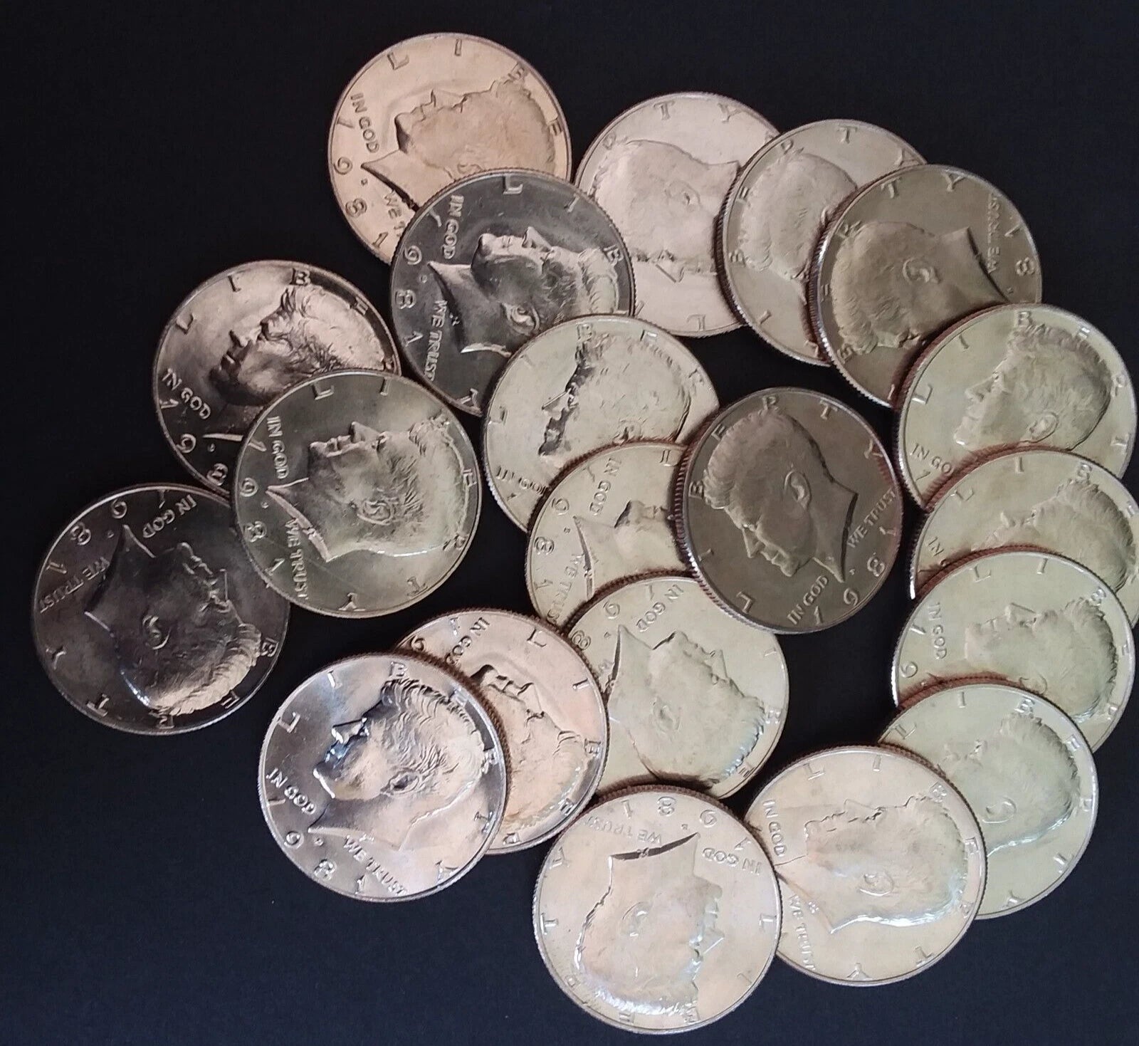 1981-D Kennedy Half Dollar 20-Coin BU Roll