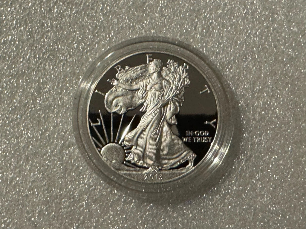 2013-W American Silver Eagle 1 oz Proof Silver Dollar OGP & COA