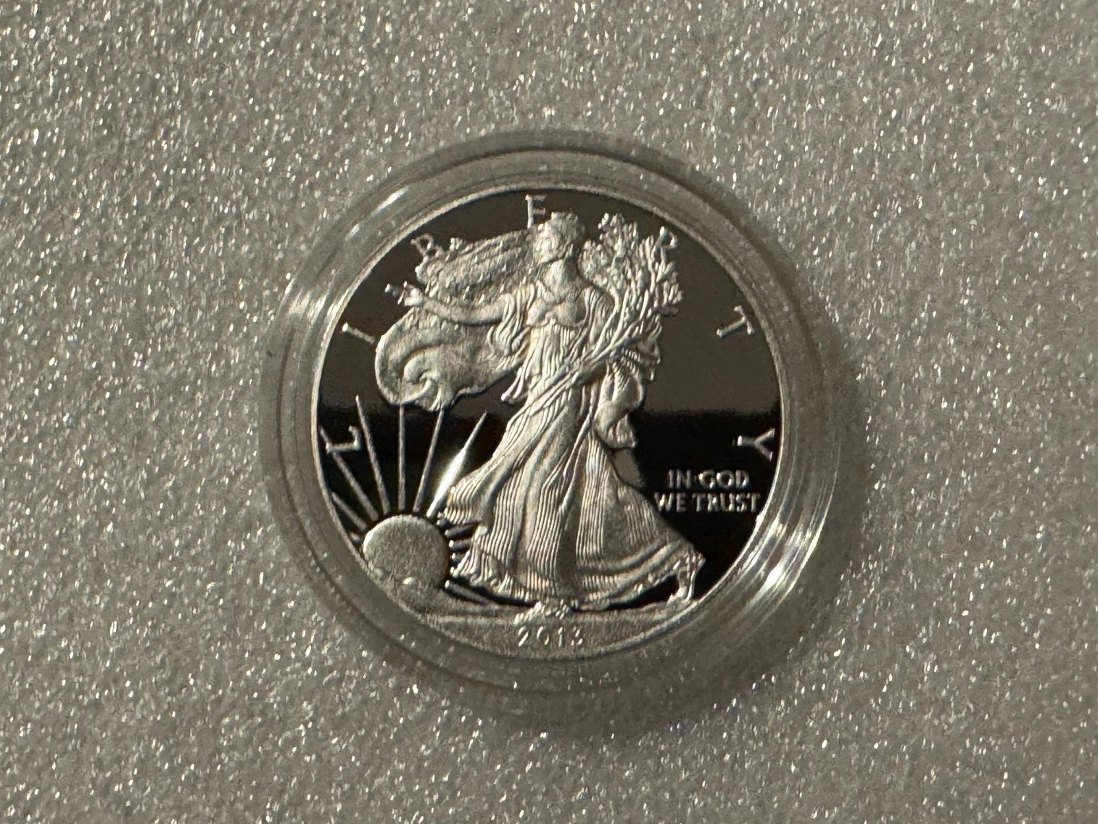 2013-W American Silver Eagle 1 oz Proof Silver Dollar OGP & COA