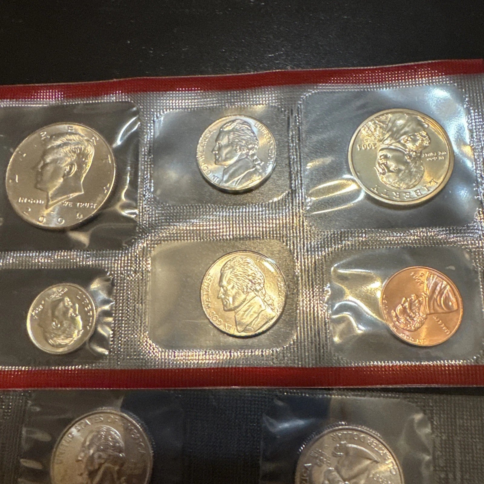 2004 P&D US Mint Uncirculated Set 22 Coins Philadelphia & Denver