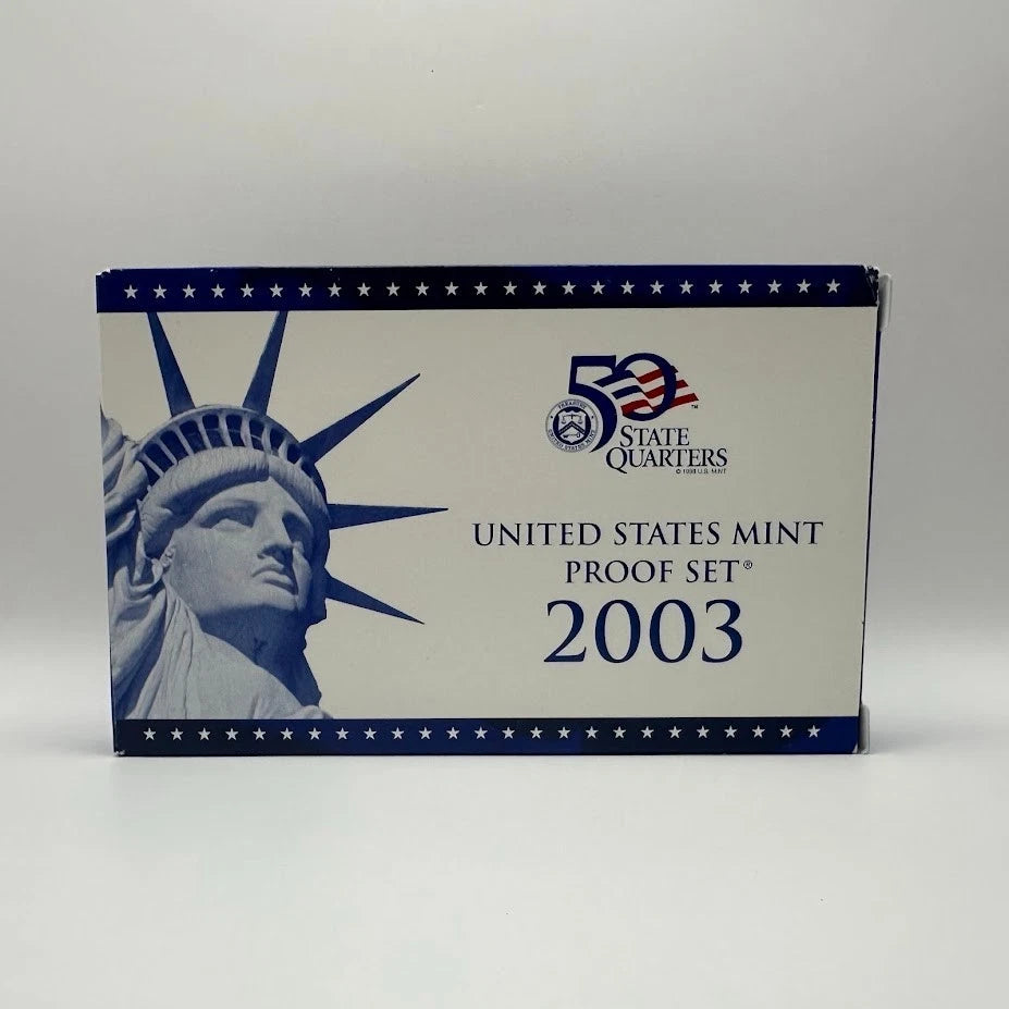 2003-S US Mint Proof Set 10 Coins with OGP & COA