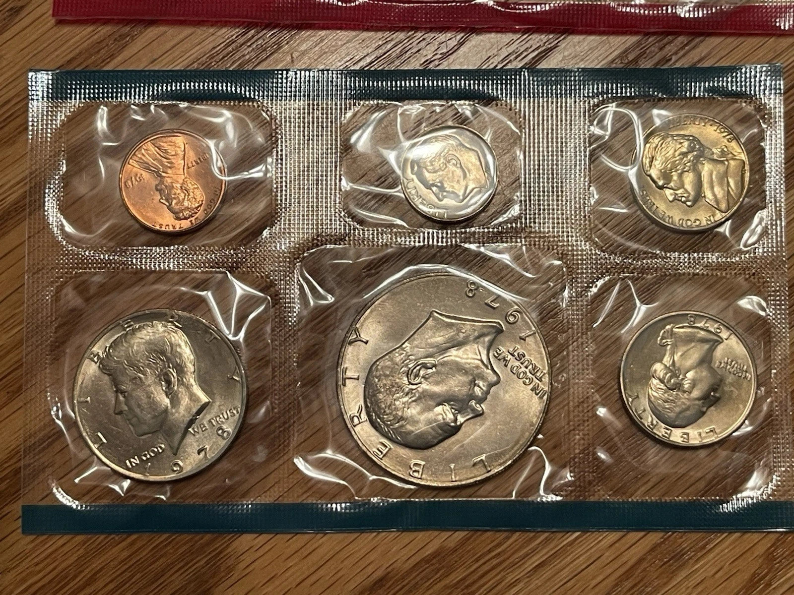 1978 P&D US Mint Uncirculated Set 12 Coins with OGP