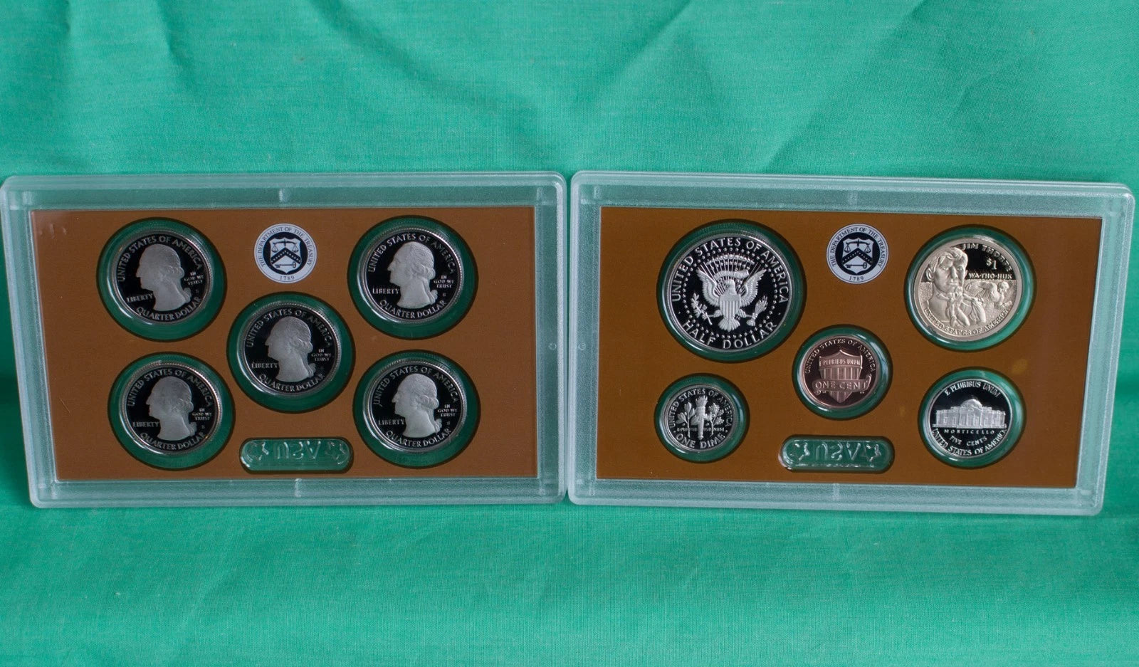 2018-S US Mint Proof Set 10 Coins w/ Box & COA
