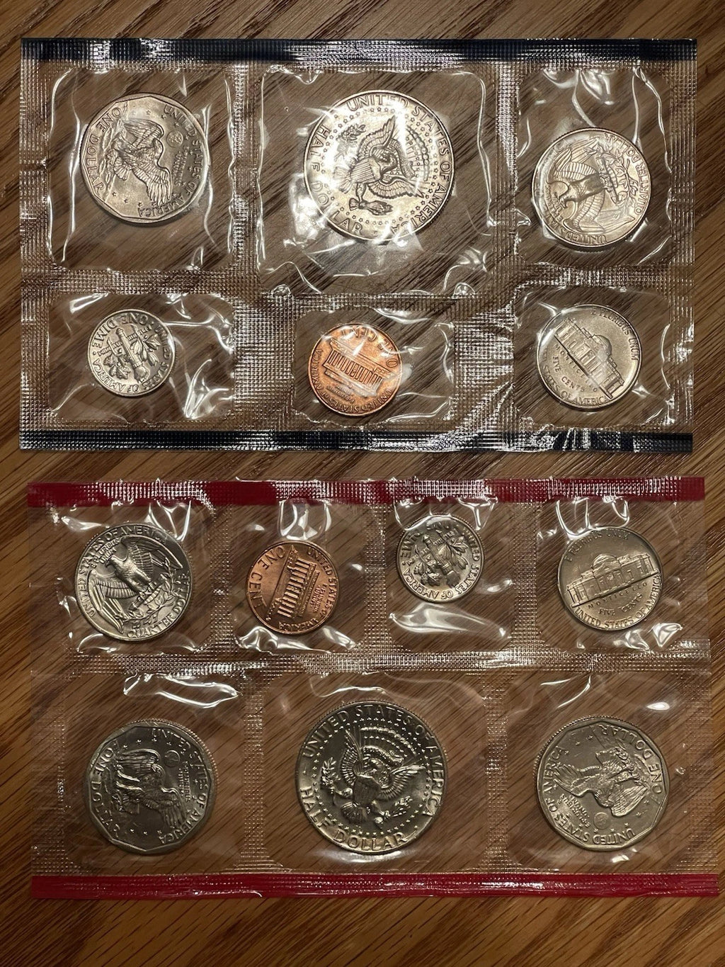 1981 P&D US Mint Uncirculated Set 11 Coins with OGP