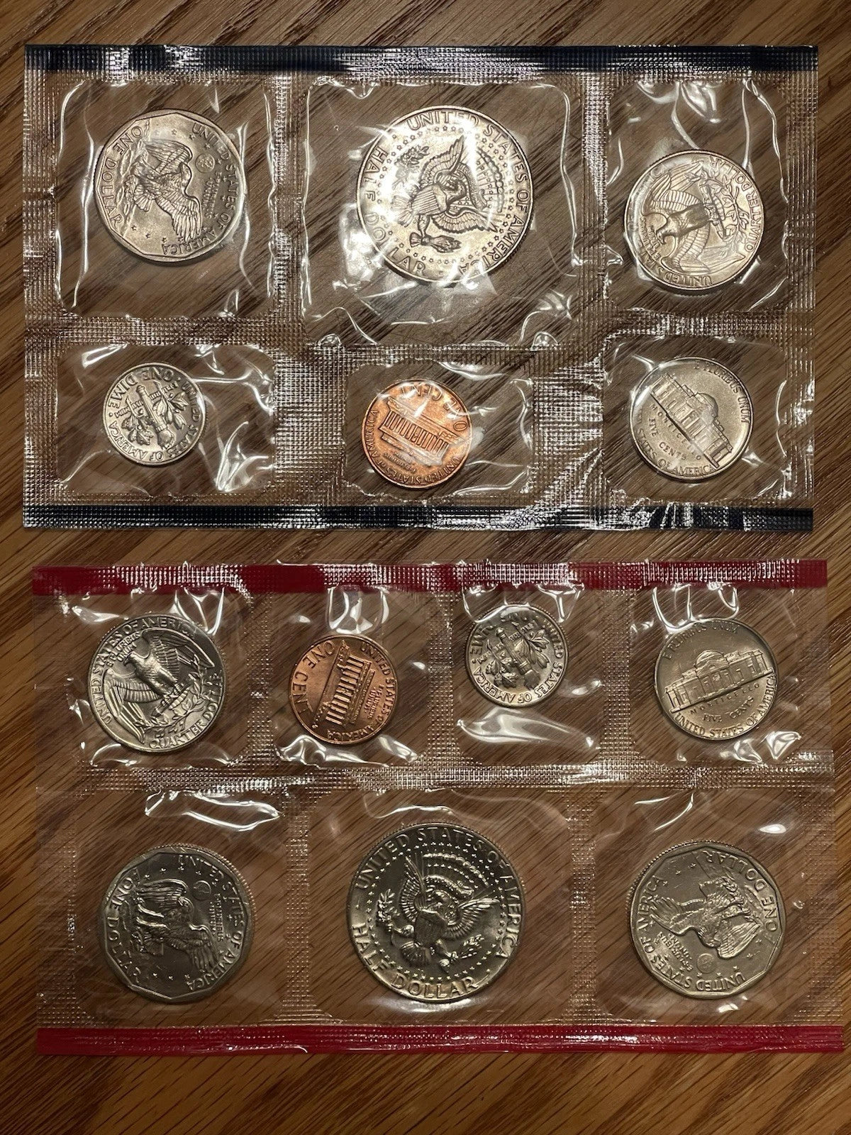 1981 P&D US Mint Uncirculated Set 11 Coins with OGP