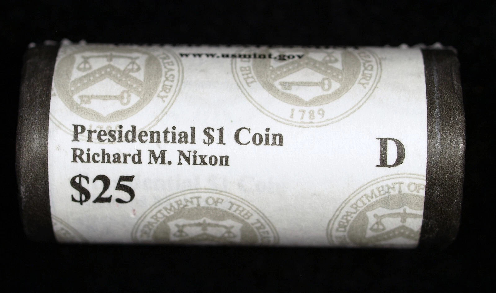 2016-D Richard M. Nixon Presidential Dollar 25-Coin Unopened Roll