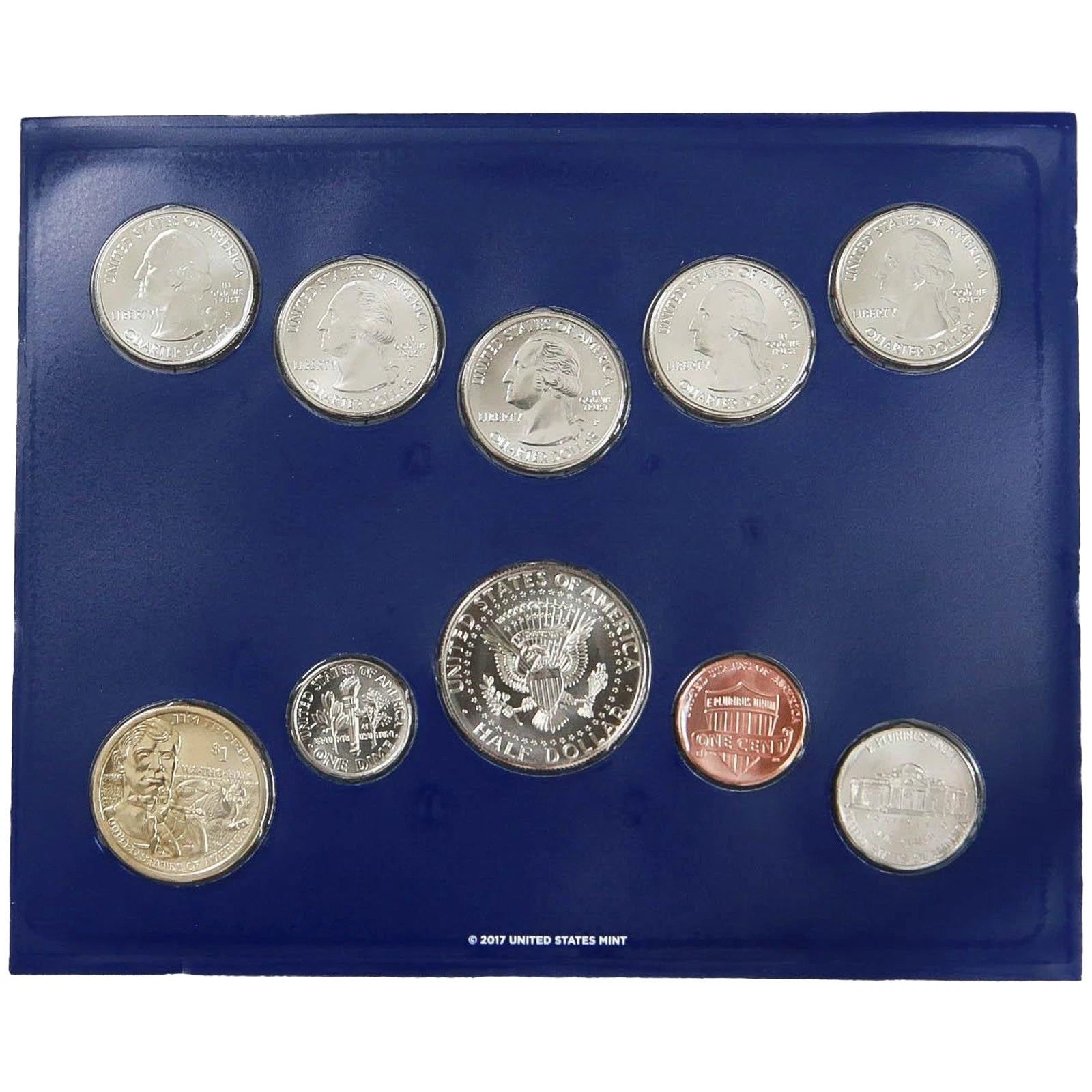 2018 P&D US Mint Uncirculated Set 20 Coins with OGP