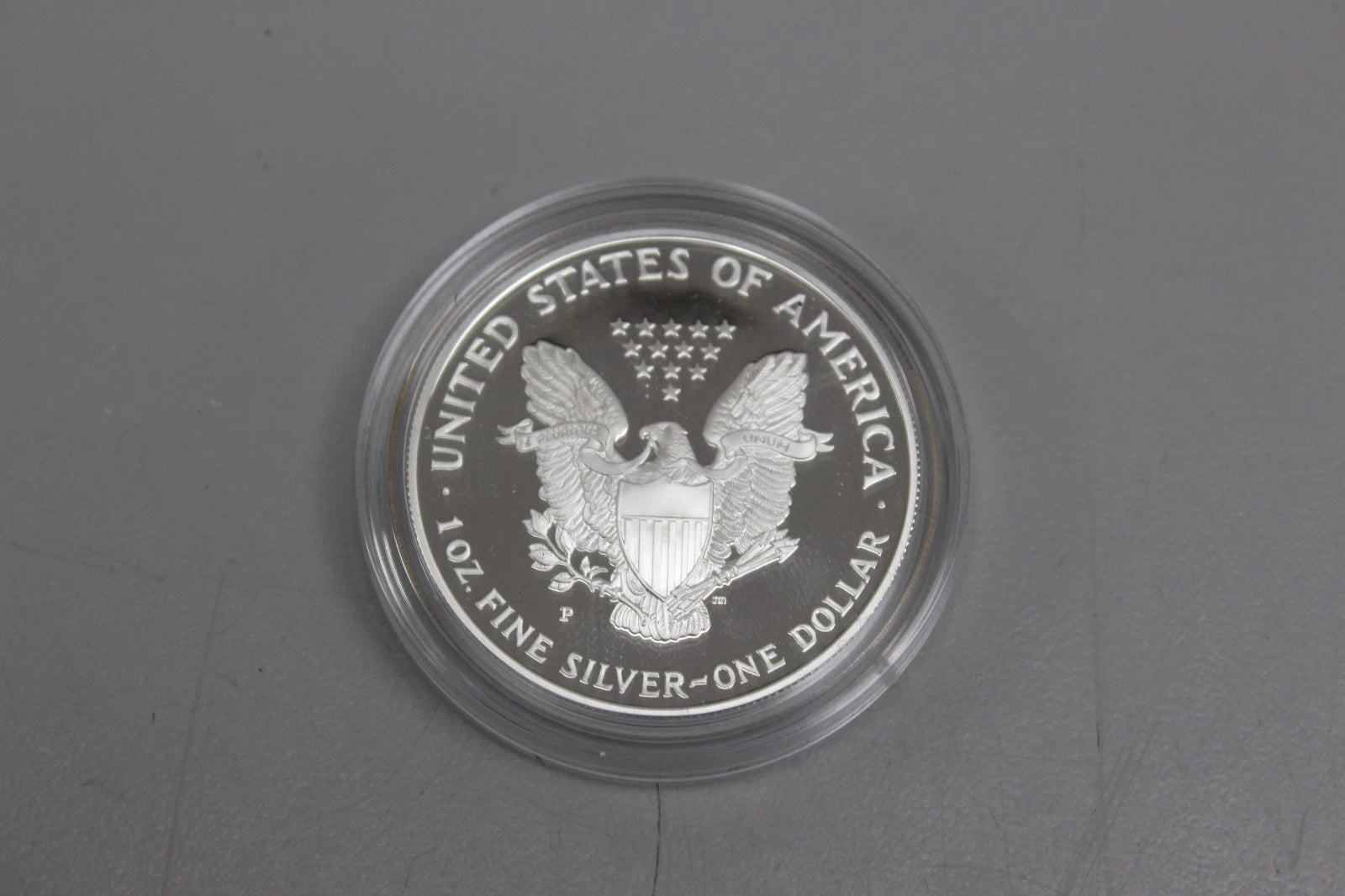 1998-P American Silver Eagle 1 oz Proof Silver Dollar OGP & COA