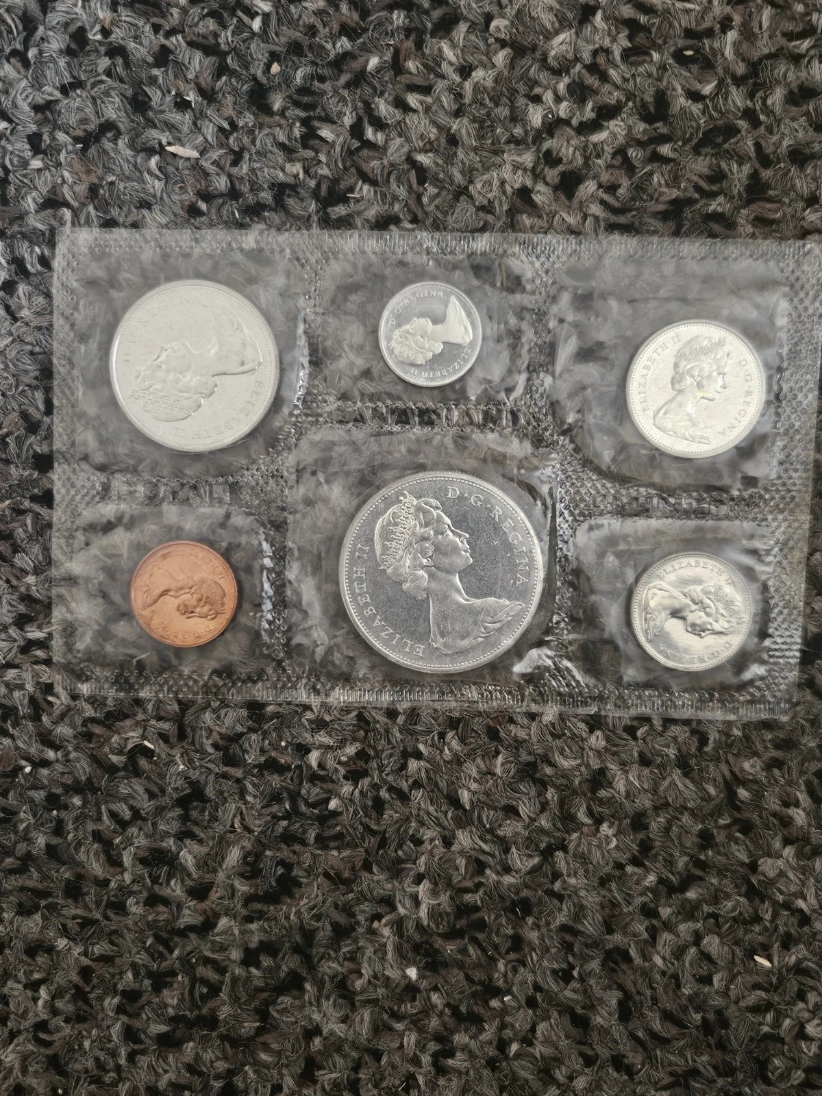 1965 Royal Canadian Mint Proof-Like Set 80% Silver Uncirculated