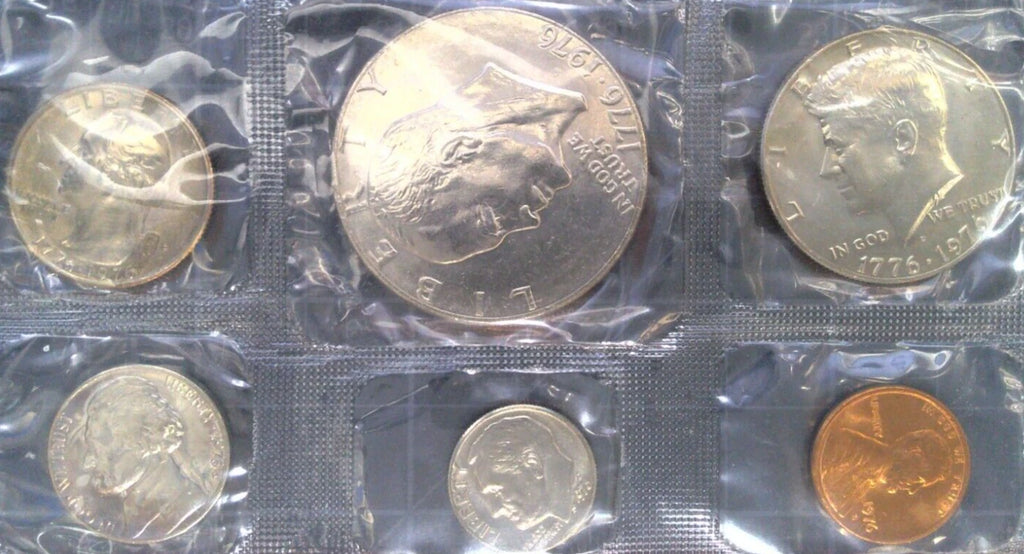 1976 P&D US Mint Uncirculated Set OGP (Cello)