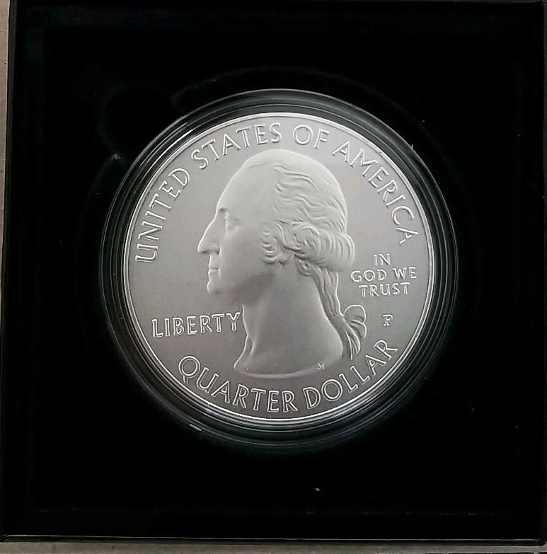 2017-P 5 oz .999 Fine Silver ATB Coin Ellis Island America the Beautiful