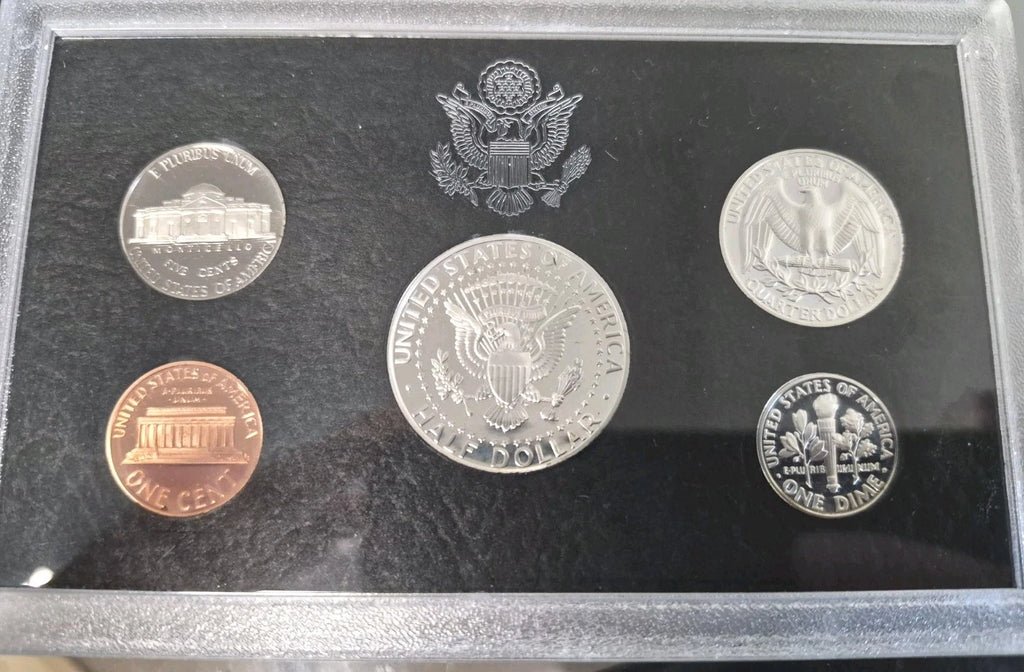 1997-S US Mint Silver Proof Set Box & COA - Read Details