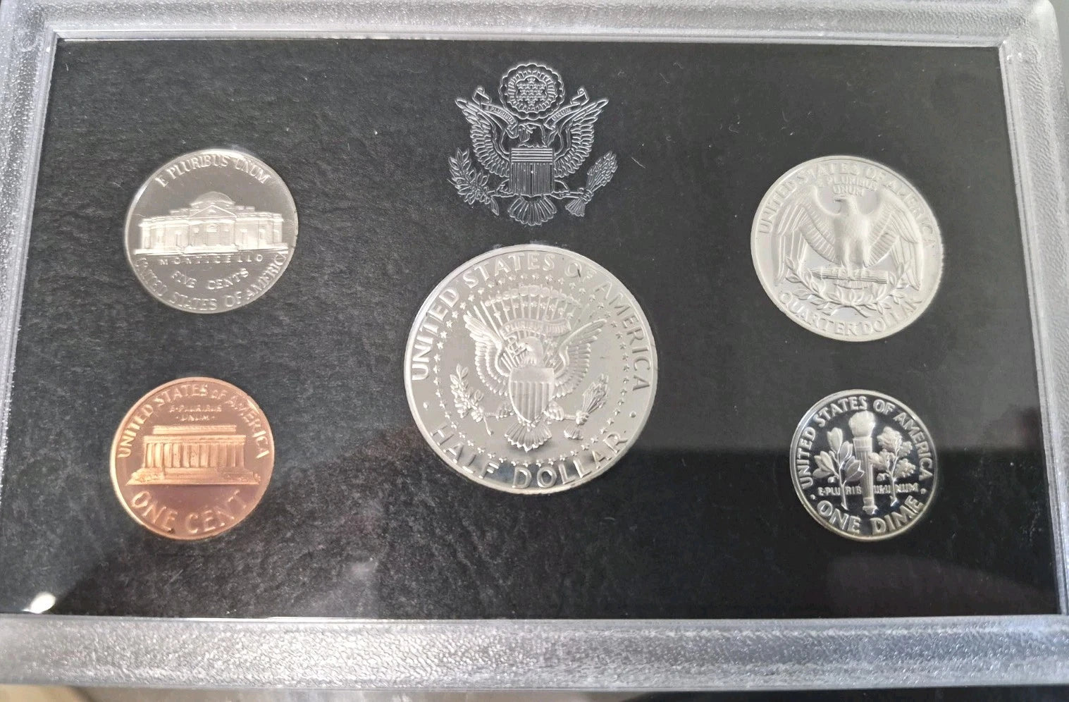 1997-S US Mint Silver Proof Set Box & COA - Read Details
