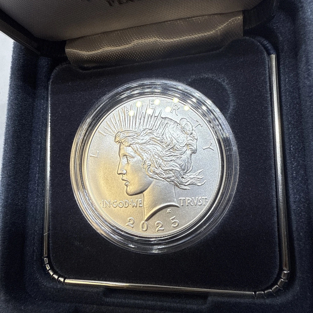 2025-P Peace Silver Dollar $1 Uncirculated OGP & COA Philadelphia Mint