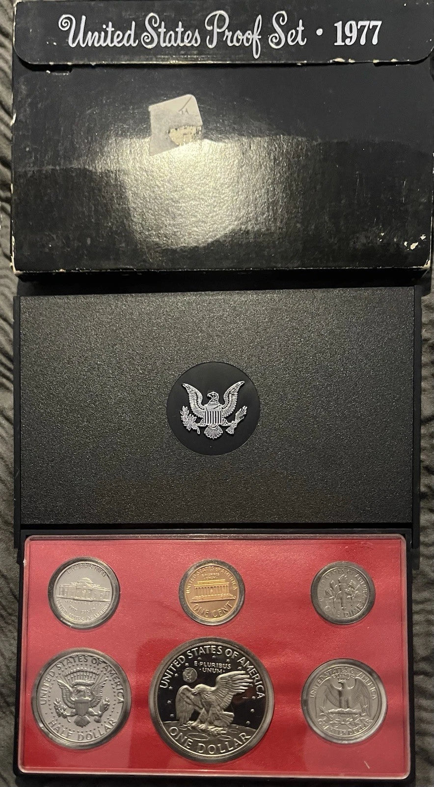 1977-S US Mint Proof Set 6 Coins with OGP