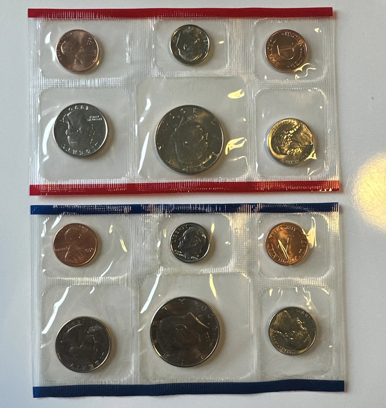 1990 P&D US Mint Uncirculated Set OGP