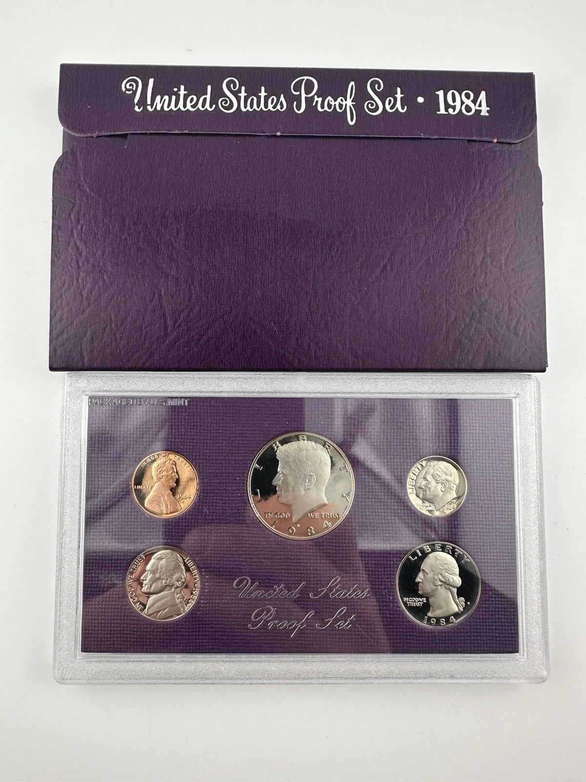 1984-S US Mint Proof Set 5 Coins with OGP