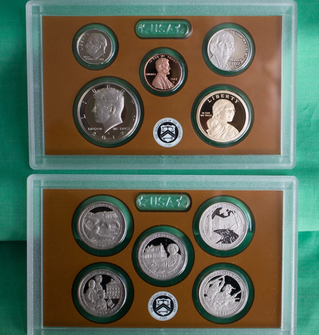 2017-S US Mint Proof Set 10 Coins w/ Box & COA
