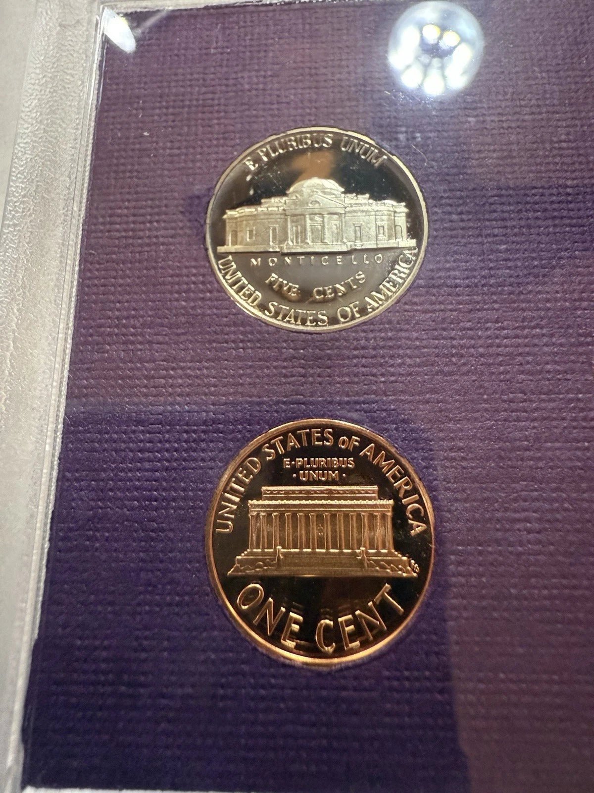 1992-S US Mint Proof Set 5 Coins with OGP & COA