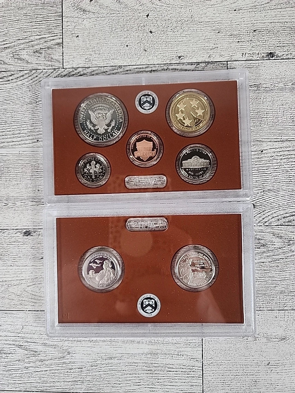 2021-S US Mint Clad Proof Set 7 Coins with COA