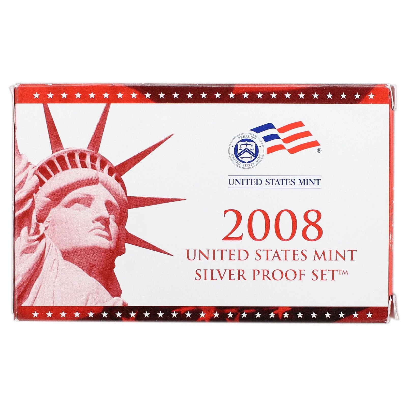 2008-S US Mint Silver Proof Set 14 Coins w/ Box & COA