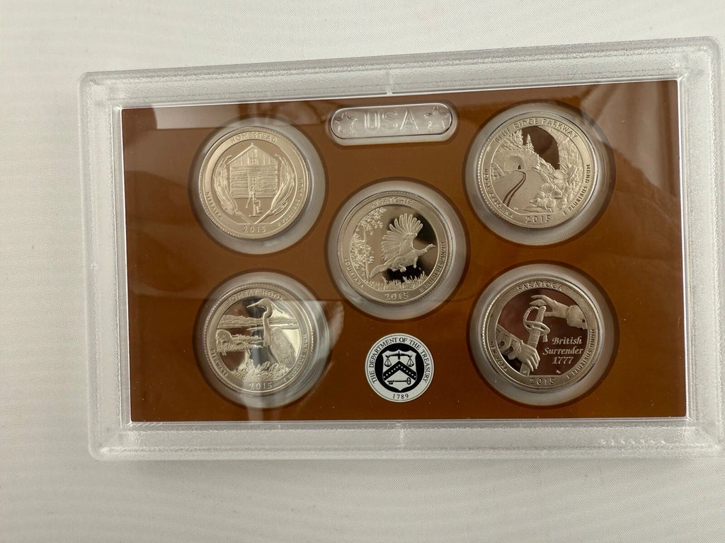 2015-S US Mint Clad Proof Set 14 Coins w/ Box & COA