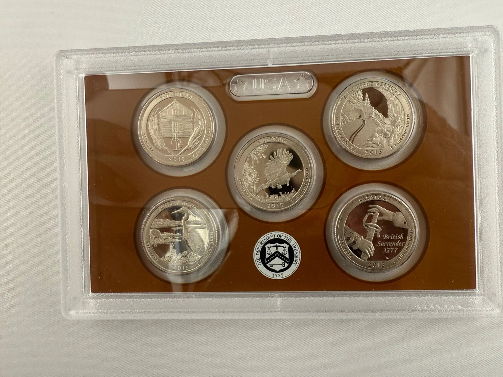 2015-S US Mint Clad Proof Set 14 Coins w/ Box & COA