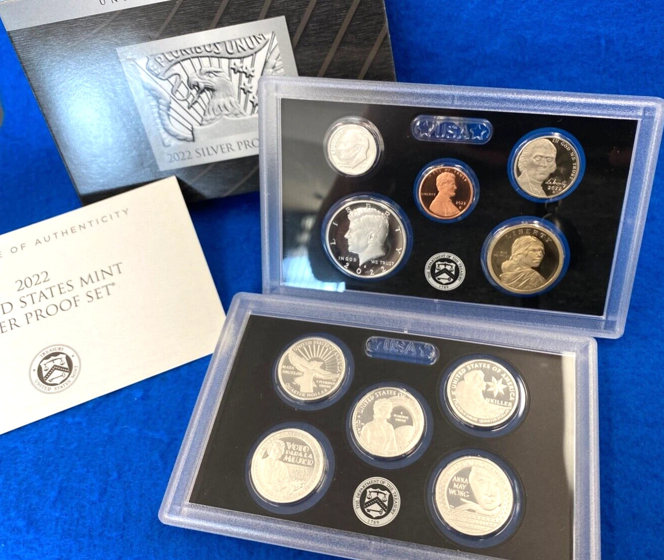2022-S US Mint Silver Proof Set 10 Coins with OGP