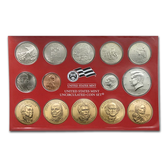 2008 P&D US Mint Uncirculated Set