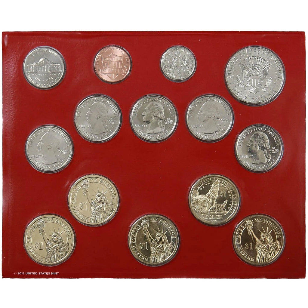 2014 P&D US Mint Uncirculated Set 28 Coins with OGP