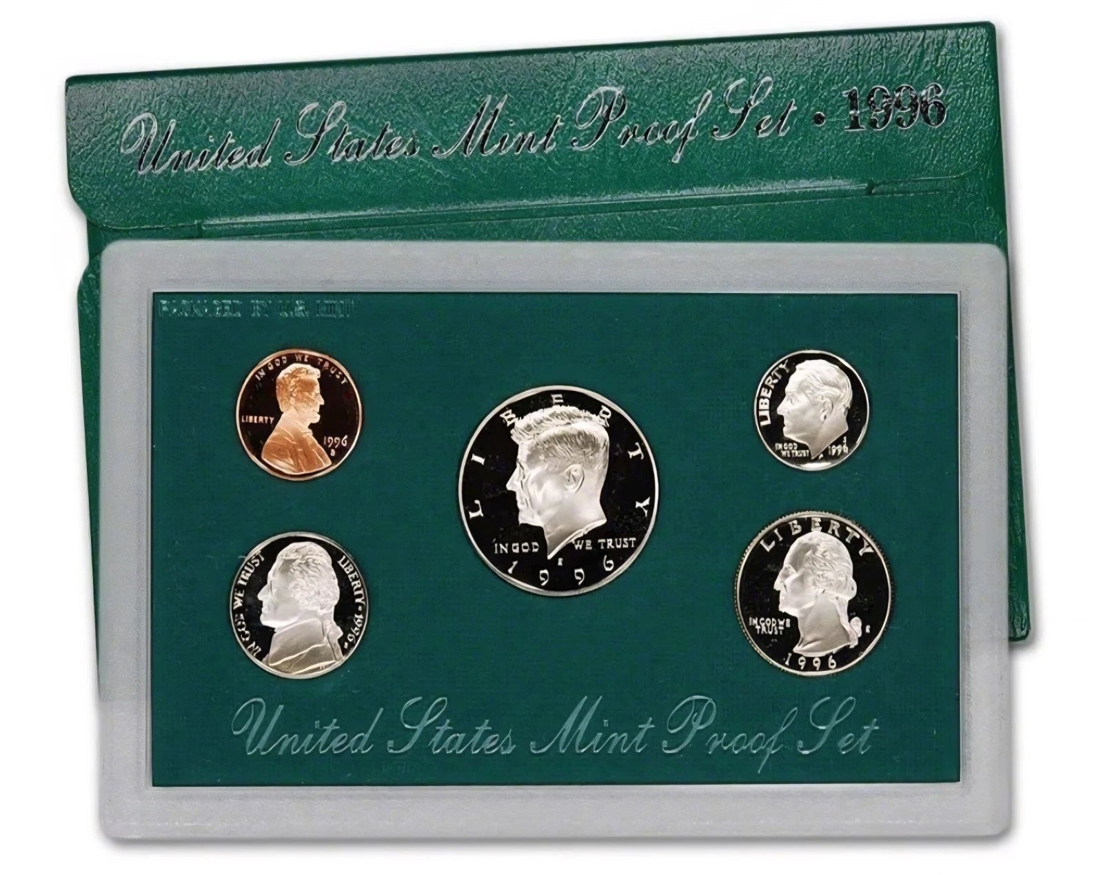 1996-S US Mint Proof Set 5 Coins with OGP