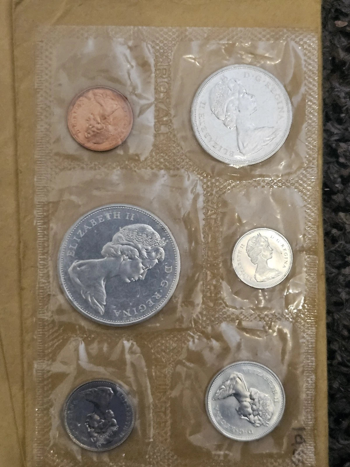 1965 Royal Canadian Mint Proof-Like Set 80% Silver Uncirculated