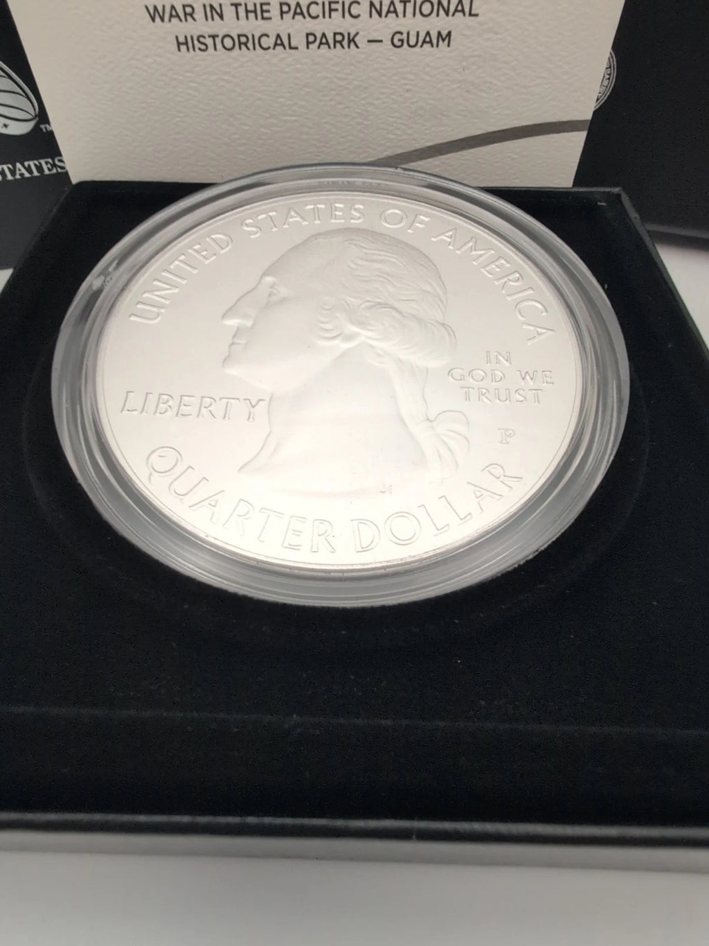 2019-P 5 oz .999 Fine Silver ATB Coin War in the Pacific NHP, Guam